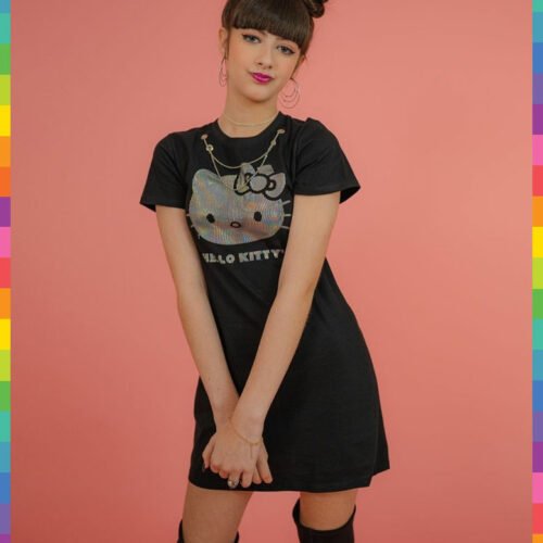 Vestido HK Rocker – Colab – Bobbylulu + Hello Kitty